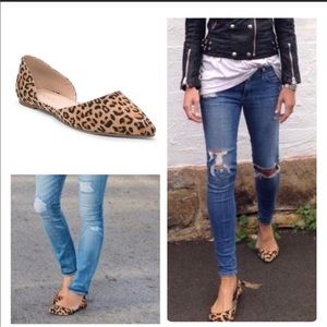 Adorable leopard flats! On trend this spring 💕